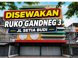 Ruko Gandeng 3 Daerah Medan Selayang Jl Setia Budi