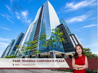 BGC Office Property for Sale 102 sqm in Park Triangle Corporate Plaza, BGC Taguig City