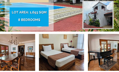 Villa for Sale in Tagaytay | 1,693 SQM Lot Area | 8 Bedrooms