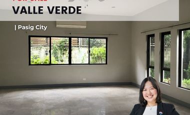FOR SALE: Valle Verde 6 – Pasig 5 Bedroom Old House & Lot (Direct Buyers Only) Green Meadows, Wack Wack Village, Blue Ridge, Corinthian Gardens