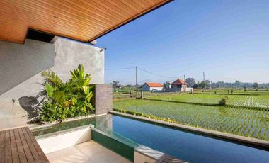 villa 2 unit View sawah Singakerta Ubud