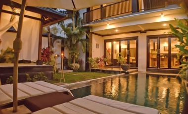 Dijual Villa Bonus Coffee Shop Di Canggu Bali - Full Furnished