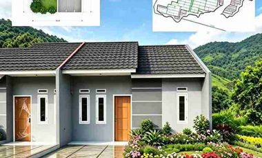 di jual  rumah subsidi bisa cash dan KPR samping uin 2 serang sebrang kp3h provinsi banten