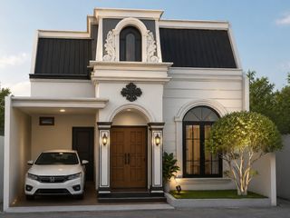 Di Jual Rumah Gaya Eropa Classic Lokasi Strategi di Medan