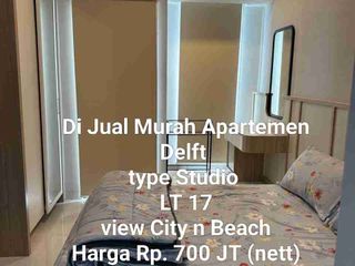 Di Jual Murah Apartemen Delft, Full Furnished , CPI Makassar