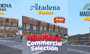 JUAL Ruko Komersil Paramount ALTADENA SQUARE