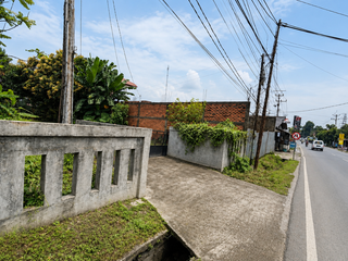Dijual rumah dan tanah di Jl.Raya Sadang, Purwakarta