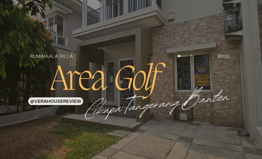 DISEWAKAN rumah Mahoni Suvarna Sutera area golf