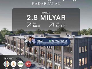 Ruko Maggiore Vibes, Hadap jalan hanya 2Man aja