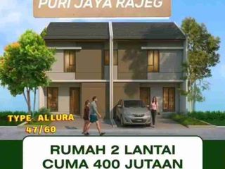 2 lantai Harga 400jutaan PURI JAYA RAJEG TANGERANG DP 0