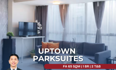 Spacious Corner Unit with Balcony at Uptown Parksuites