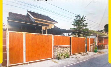 Rumah Minimalis Siap Huni LT 111m² Full Bangunan Muka Lebar 14m Hadap Barat 3 KT 2 KM Listrik 1200W di Plesungan Gondangrejo Karanganyar