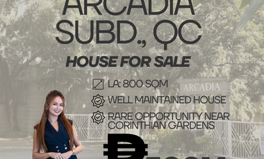 ARCADIA SUBDIVISION QC HOUSE FOR SALE NEAR CORINTHIAN GARDENS