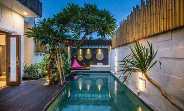 SALE 2 UNIT MINIMALIS MODERN VILLA FULL FURNISH BIDADARI SEMINYAK