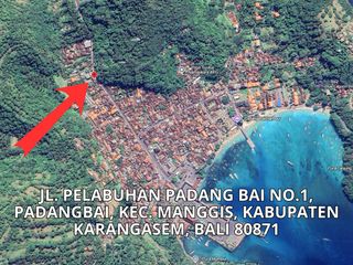 DIJUAL TANAH STRATEGIS PINGGIR JALAN PROVINSI DEKAT PELABUHAN PADANGBAI