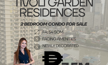 NEWLY DECORATED CONDO FOR SALE IN TIVOLI GARDEN RESIDENCES