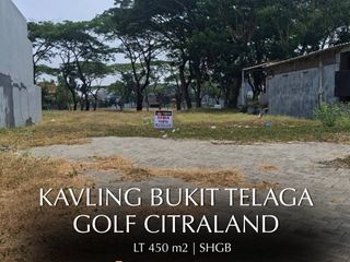 Disewakan Kavling Bukit Telaga Golf  Citraland Surabaya Barat