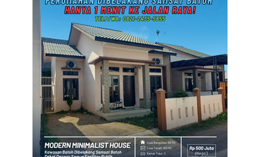 Dijual Rumah Second Terawat Dibelakang Samsat Batoh - Dekat Jalan Raya Batoh!