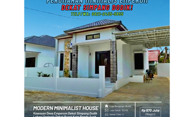 Dijual Rumah Minimalis di Emperom - Dekat Simpang Dodik dan Kawasan Lamteumen!