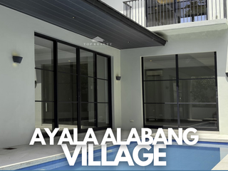 Brand New 3-Storey House with Private Pool in Ayala Alabang Village for Sale