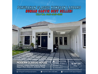 Dijual Rumah Cantik di Kawasan Lambaro - Dekat Serambi Lueng Bata dan Jembatan Pango!