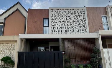 Dijual Rumah Full Furnish Modern 2 Lantai di Sukun Malang