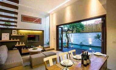 Jual Unit Villa 2lt Furnished Jl Bidadari Seminyak  area cocok untuk Hunian atau Investasi
