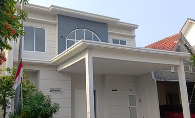 JUAL RUMAH BARU BANGUNAN MANDIRI SUTERA CEMARA