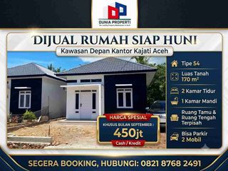 ​Rumah Minimalis Siap Huni Depan Kajati Aceh - Promo Khusus September