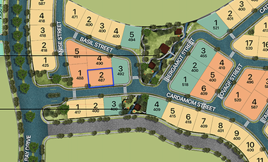 For Sale: Premium 487sqm South-Facing Lot in Rockwell South at Carmelray | Emerald Cut, Wide 26.68m Frontage, Nuvali