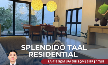 Fully Furnished 3BR Golf Course Residence at Splendido Taal, Tagaytay