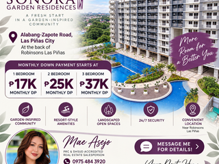 Sonora Garden Residences | Condo for Sale in Las Piñas | ₱17K Monthly DP