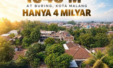 Dijual Rumah dan Kafe Aktif di Buring Malang