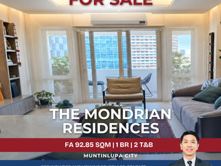 1-Bedroom Residence at The Mondrian Residences, Muntinlupa City