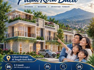 HUNIAN MODERN LOKASI STRATGEIS DI PUSAT KOTA BATU