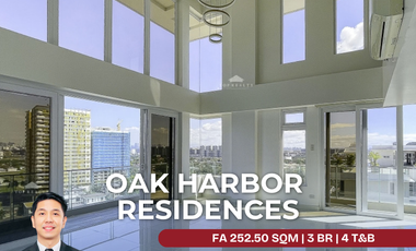Brand-New 3-Bedroom Penthouse at Oak Harbor Residences, Parañaque City