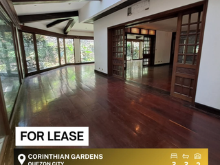 3BR 2-Storey House FOR LEASE in Corinthian Gardens, Quezon City