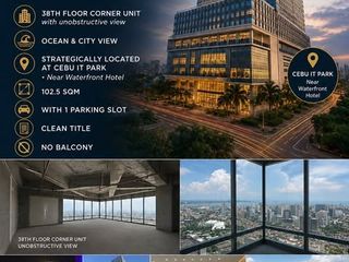 102.50 sqm Office Space for sale in Cebu