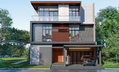 Luxury Brand New Modern Glass House  Cluster Foresta Giardina BSD