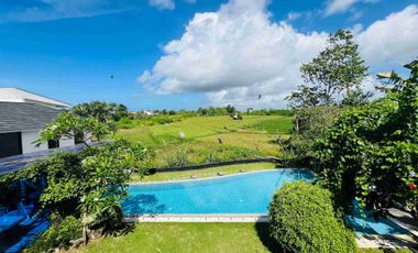 Villa view sawah canggu bali
