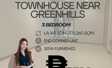 TOWNHOUSE NEAR GREENHILLS FOR SALE