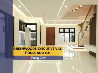 House and Lot For Sale in Greenwoods Executive Village at Pasig City