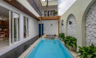 new villa with Kedungu rice field view