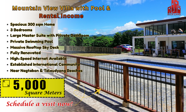Mountain View Villa with Pool & Rental Income - Puerto Princesa