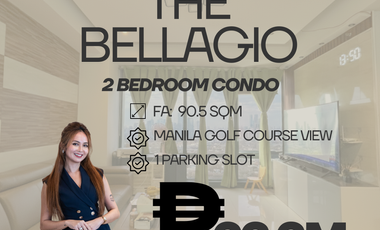 MANILA GOLF COURSE VIEW CONDO FOR SALE IN BELLAGIO