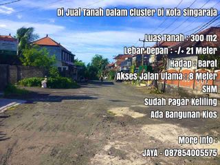 Tanah Dikomplek Perumahan Elit Siap Bangun Dikota Singaraja