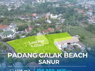 🌴 EXCLUSIVE BEACHFRONT AREA LAND FOR SALE — PADANG GALAK SANUR, DENPASAR BALI 🏝️✨