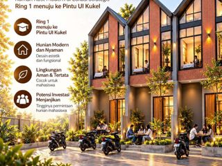 JUAL Kosan UI KUKEL (7 KAMAR Dekat KAMPUS UI) Kost FURNISHED Kukusan Beji Depok, COLL DB