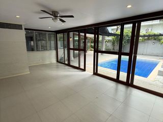 600 sqm Lot Area 5BR + Den House with Garden and Pool for Lease at San Lorenzo Village, Makati City