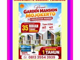 perumahan mojokerto subsidi terlaris viral garden mansion ratusan unit terjual